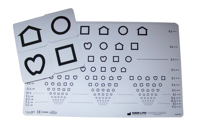 Lea Distance Chart Lea 15 Line Folding Distance Chart