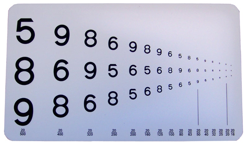 LEA Numbers Runge Pocket Card (#756100)