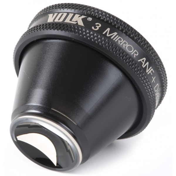 Volk Acrylic 3 Mirror Gonio with Flange