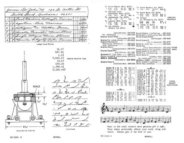 BC2204 Stock Market Test Card