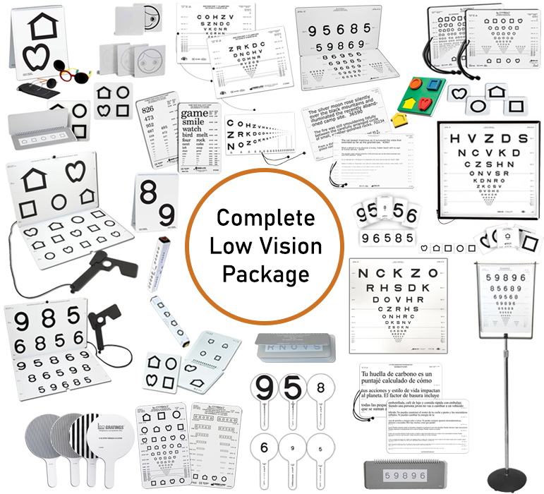 Check Guide Low Vision Welcome to the Complete Low Vision Package Customization Page