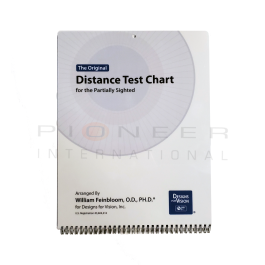 Feinbloom Chart, Low Vision Reading Chart