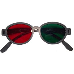Red/Green Glasses (Single Pair)