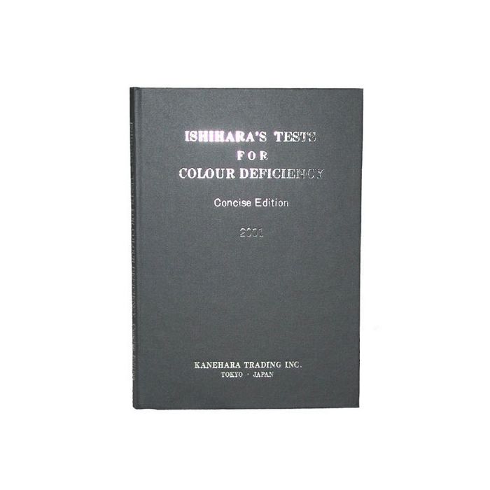 Ishihara-Test für Farbenblindheit 14 Platten Concise Edition 