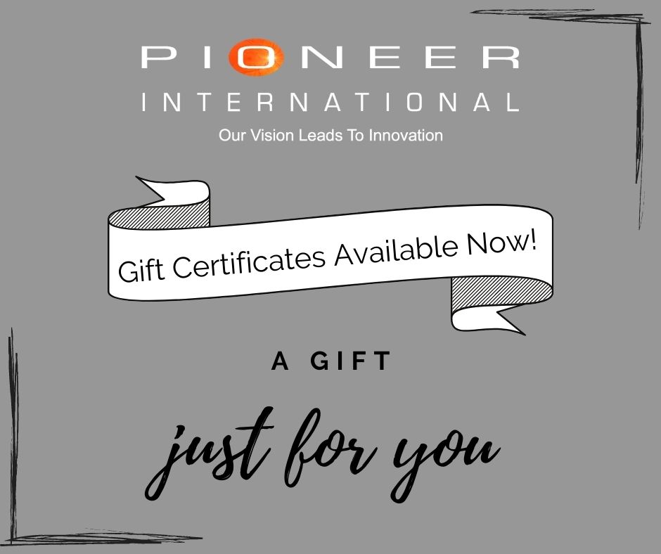 Pioneer International Gift Certificate 