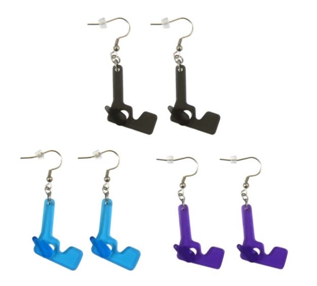 Spectacle Occluder Earrings