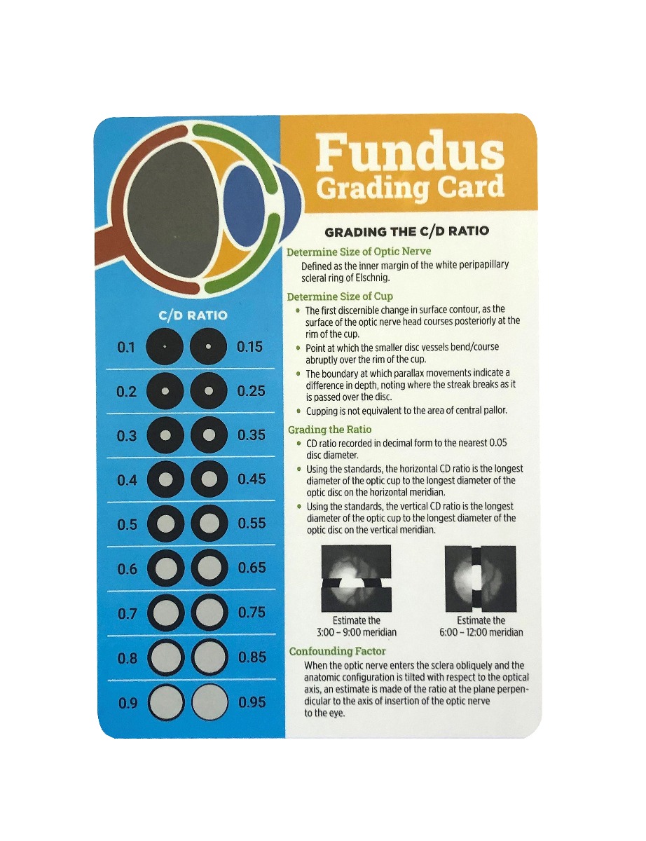 JLC Funduscopic Grading Card