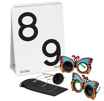 Lea Number Low Vision Distance and Near Test - Main Image