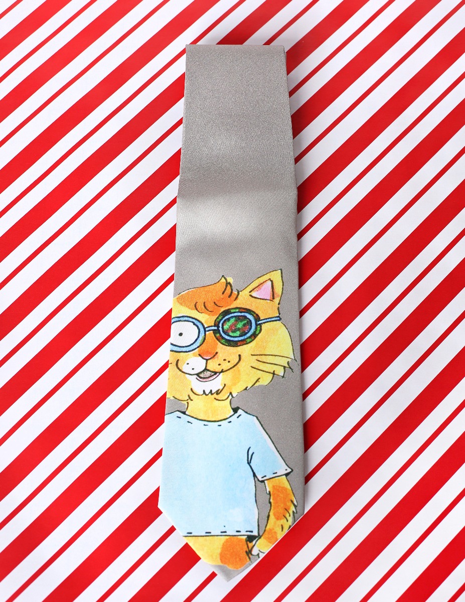 Patch Cat Necktie