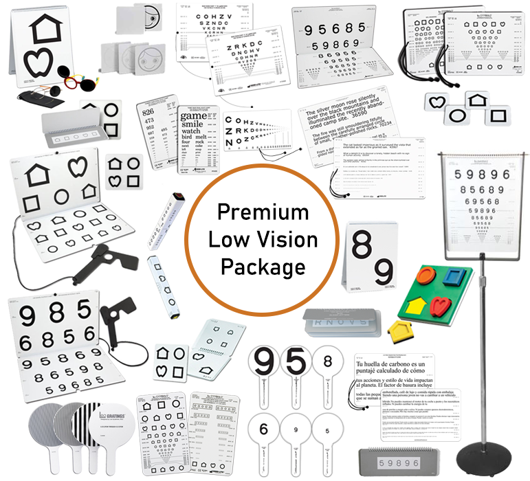 Check Guide Low Vision Welcome to the Premium Low Vision Package Customization Page