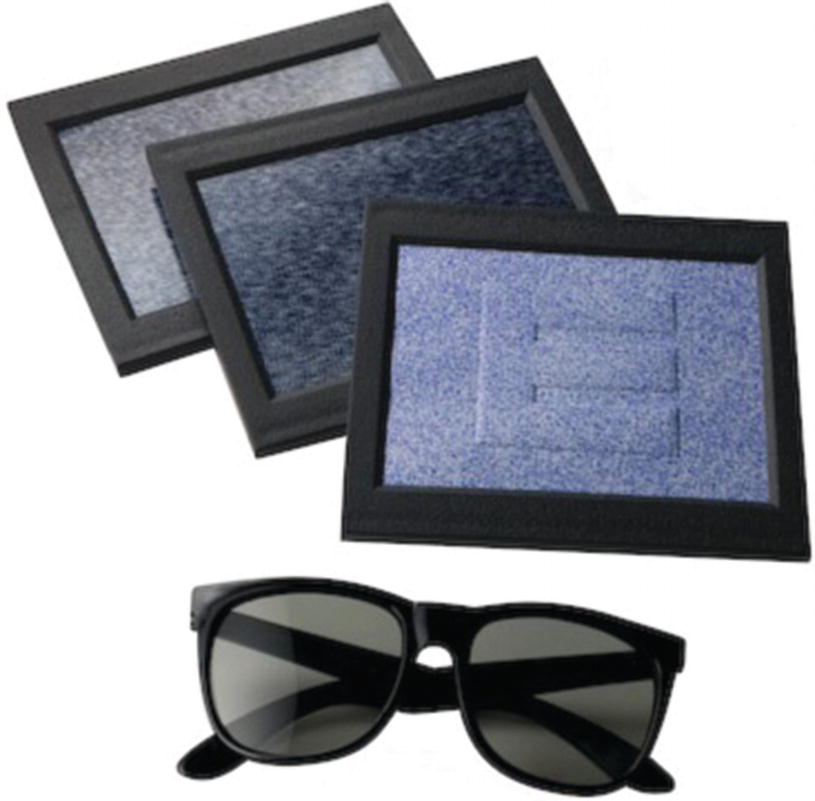 Random Dot E with Stereo Glasses