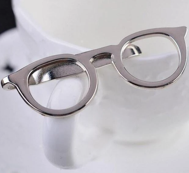 Spectacles Tie Clip